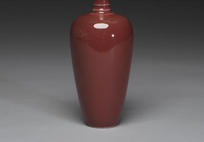 图片[2]-Vase with sacrificial red glaze, Qing dynasty, Kangxi reign (1662-1722)-China Archive